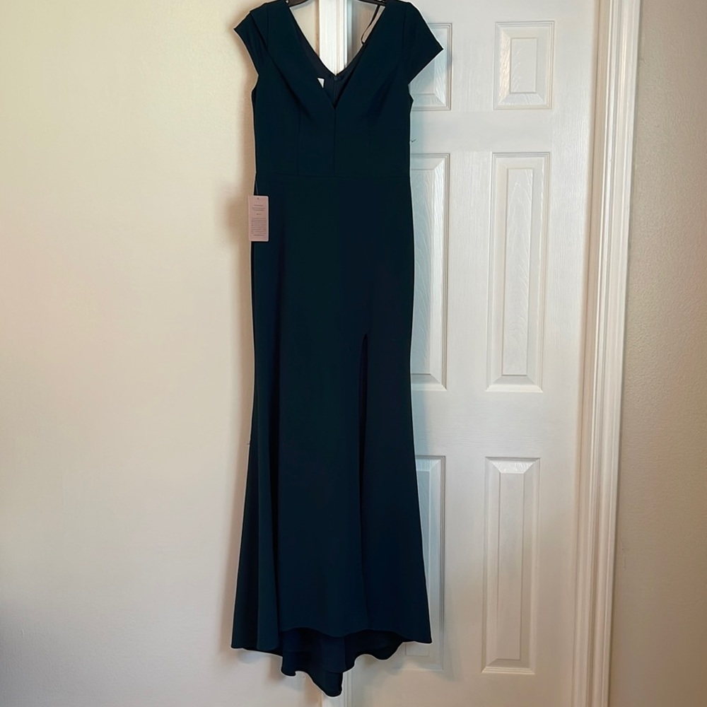 BHLDN Emerald Green Ara Dress